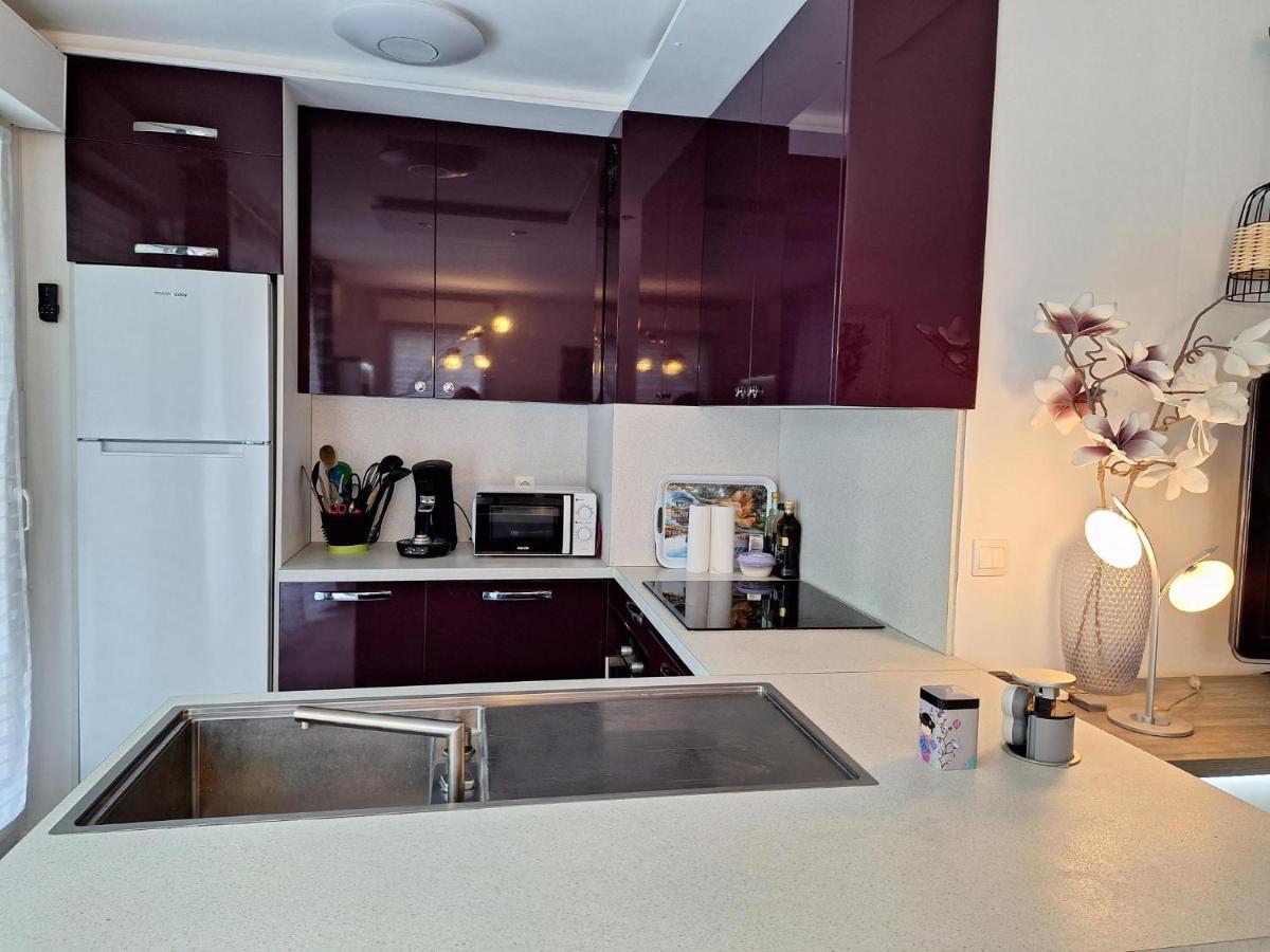 Charmant Appartement Residentiel Avec Terrasse, Jardin Privatif Et Piscine A Cannes Esterno foto